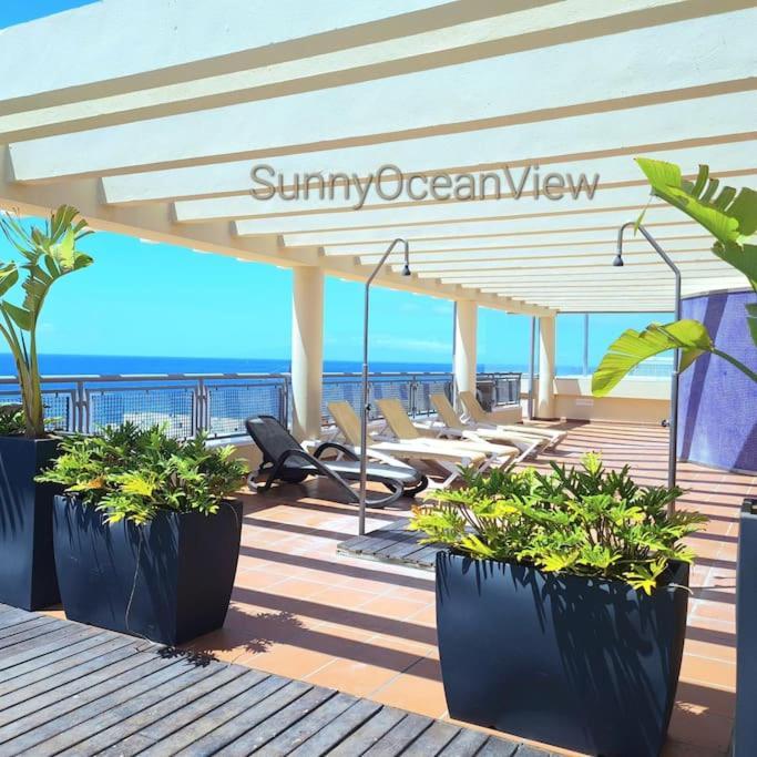 Sunny Ocean View Apartment Palm-mar Exteriör bild